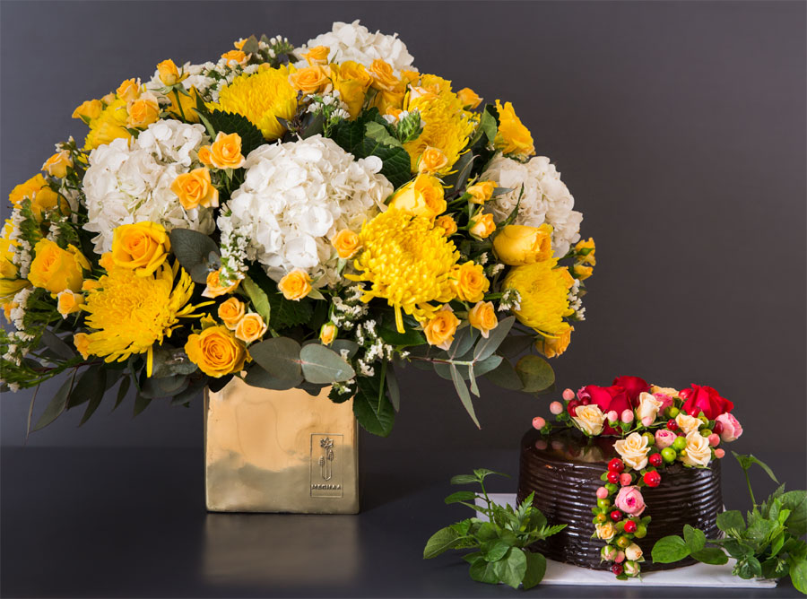Premium flower arrangements designed for elegant celebrations